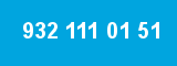 932 111 01 51 932 111 01 51